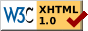 this website is certified xHTML 1.10